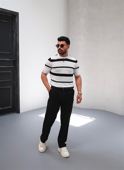 BEYAZ ÖRME TRİKO