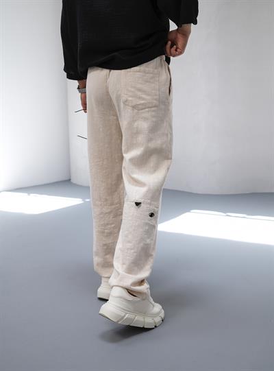 Ham Keten Krem Jogger