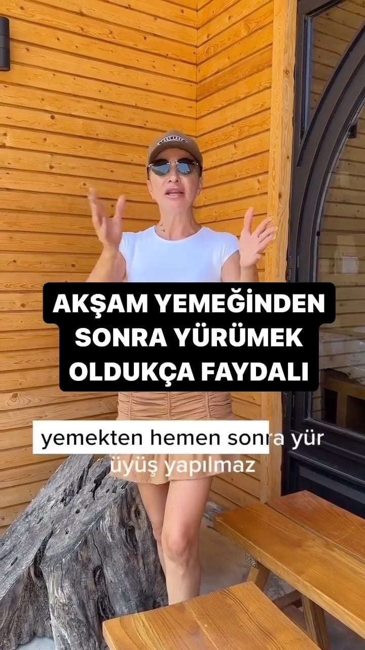 AKŞAM YEMEĞİNDEN SONRA YÜRÜMEK OLDUKÇA FAYDALI