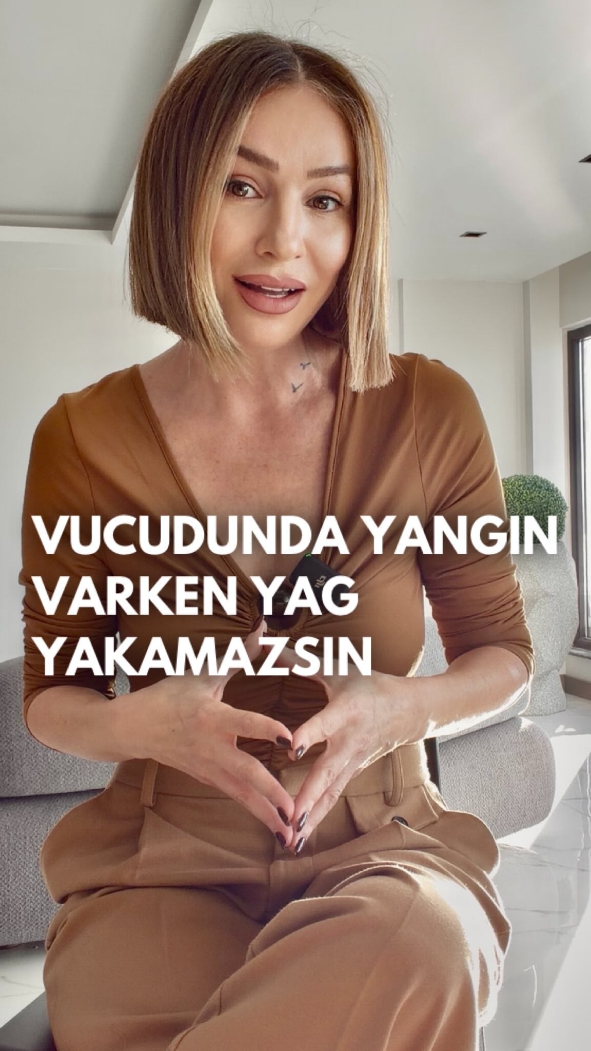 VÜCUDUNDA YANGIN VARKEN YAĞ YAKAMAZSIN!