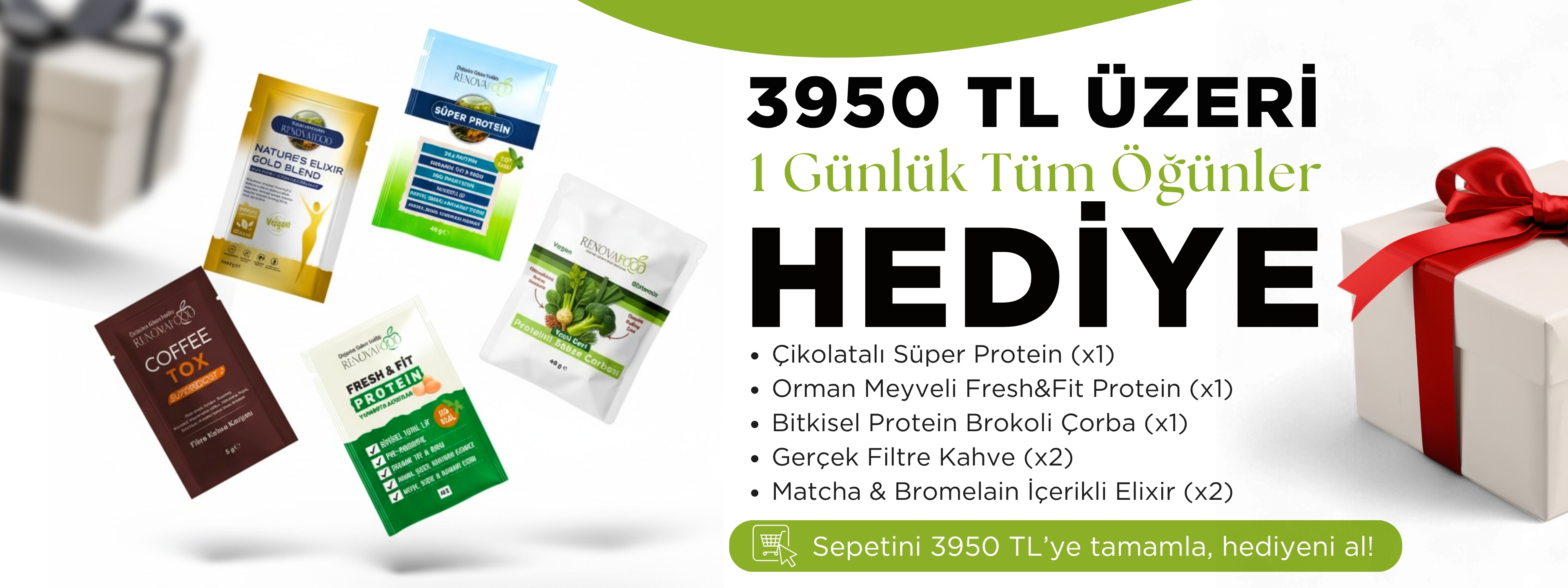 3800 TL Üzeri Siparişlere Hediye!