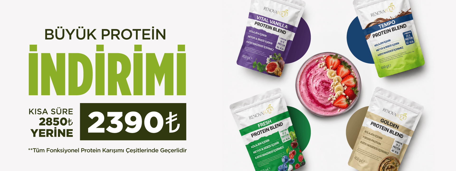 Büyük Protein İndirimi