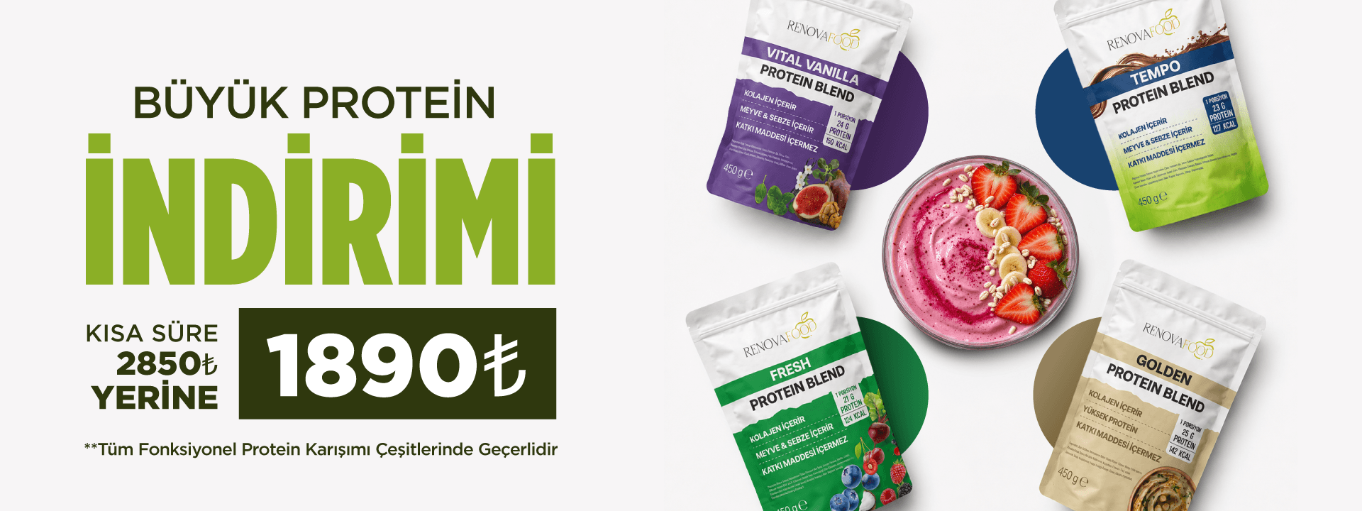 Büyük Protein İndirimi