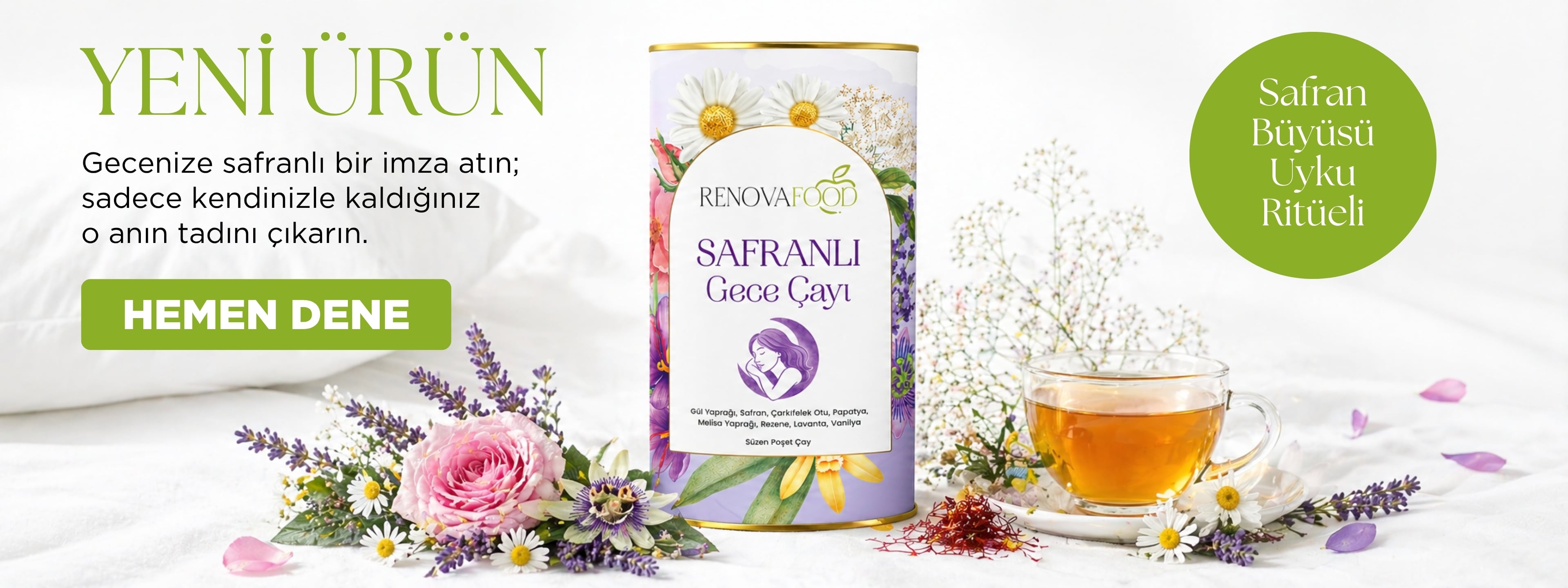 Safranlı Gece Çayı