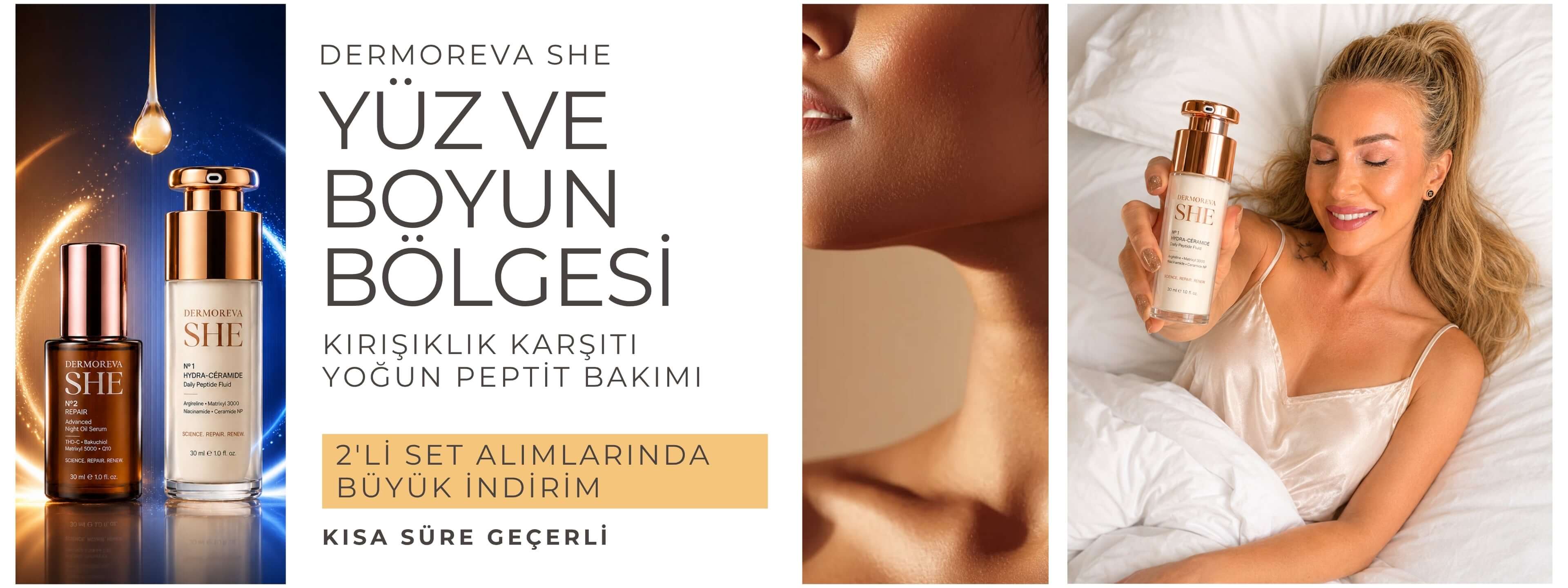 Yaşlanma Belirtilerine Peptit Bakımıyla Veda Edin! 2'li Set İndirimde!