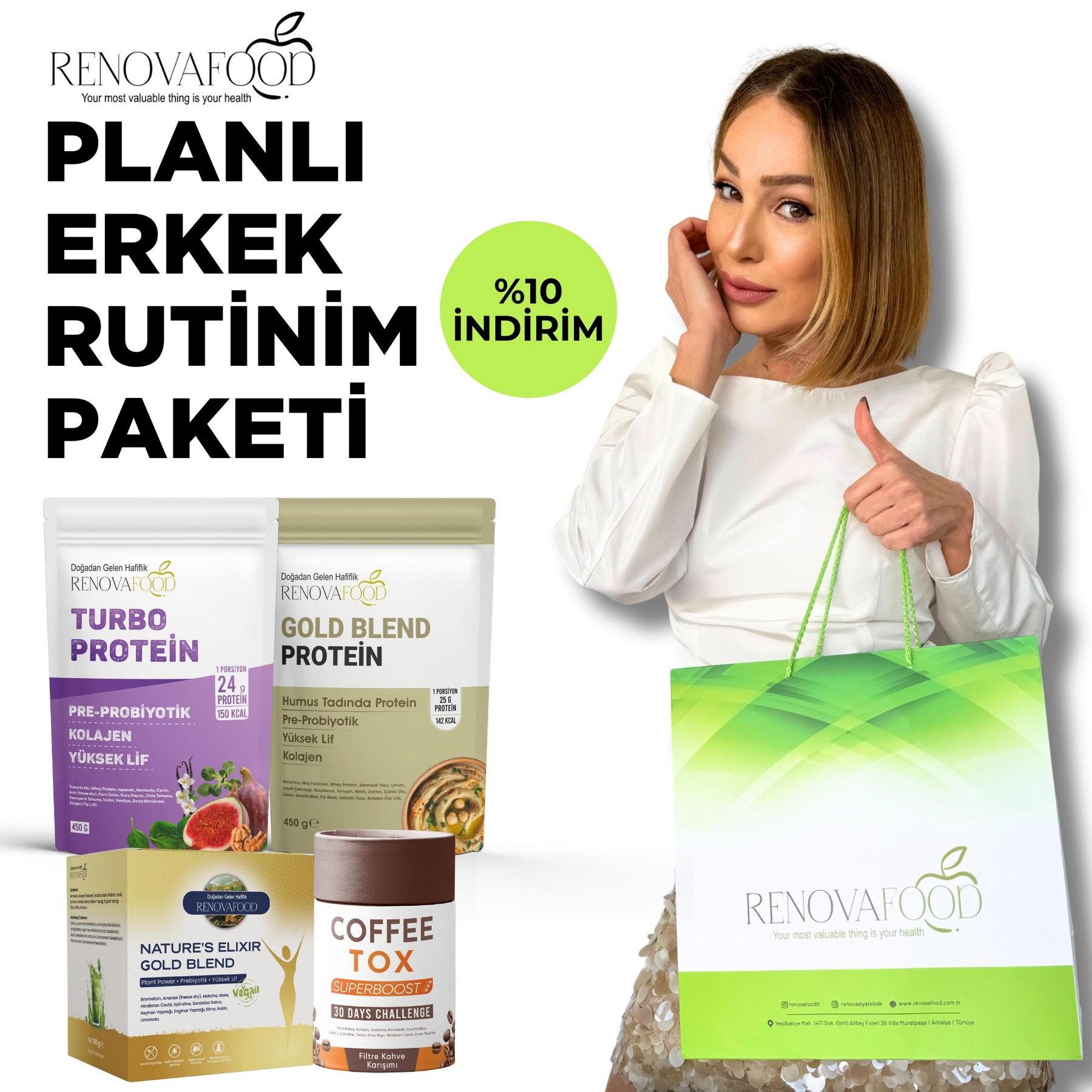 ダイエットフード R qreenbrothers Planlı Erkek Rutinim