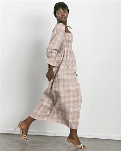 Maxi Boy Elbsie Flüt Kol Kare Desen