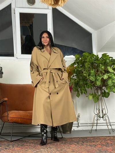 Yüksek Kalite Astarlı Trençkot