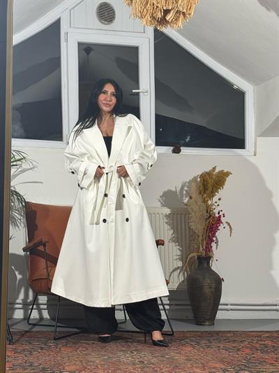 Yüksek Kalite Astarlı Trençkot