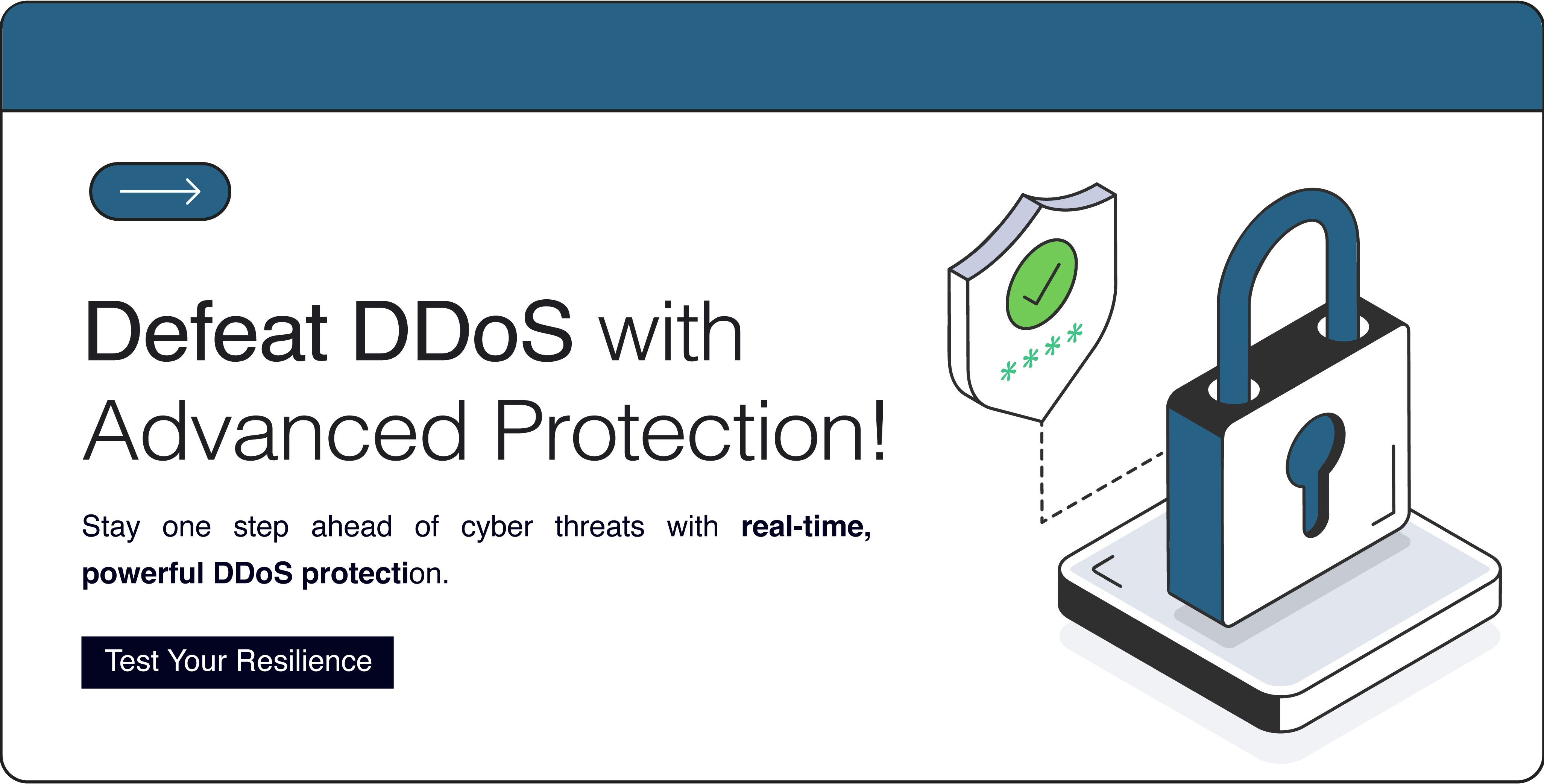 Defeat DDoS with Advanced Protection!