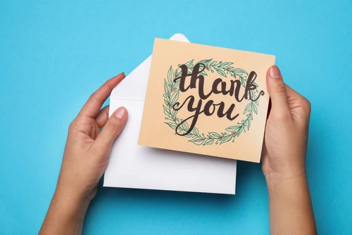 Thank you cards