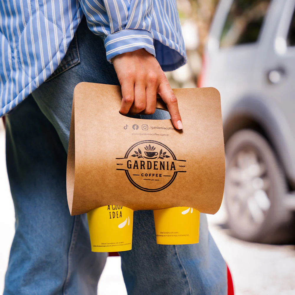Cup carrier packaging