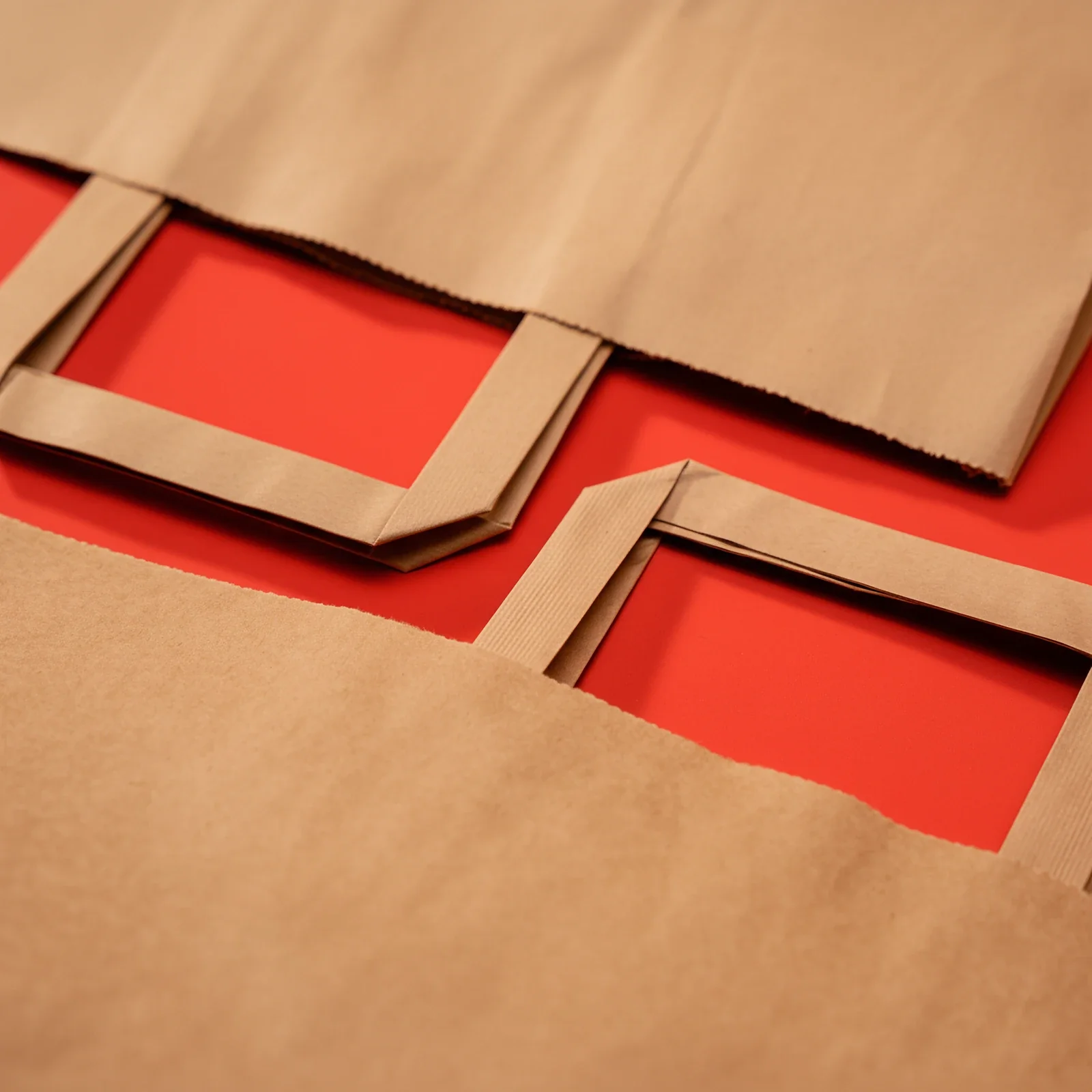 Kraft paper carry bags