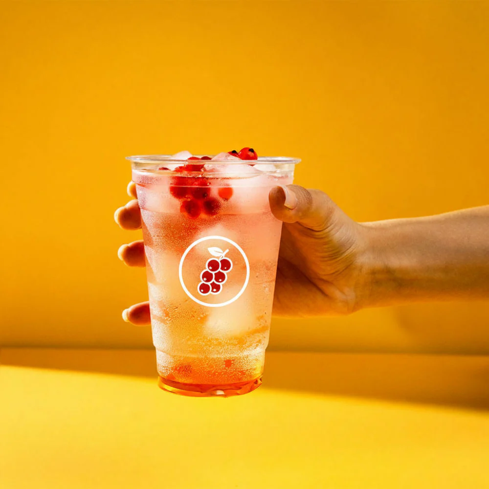 Custom printed plastic cups