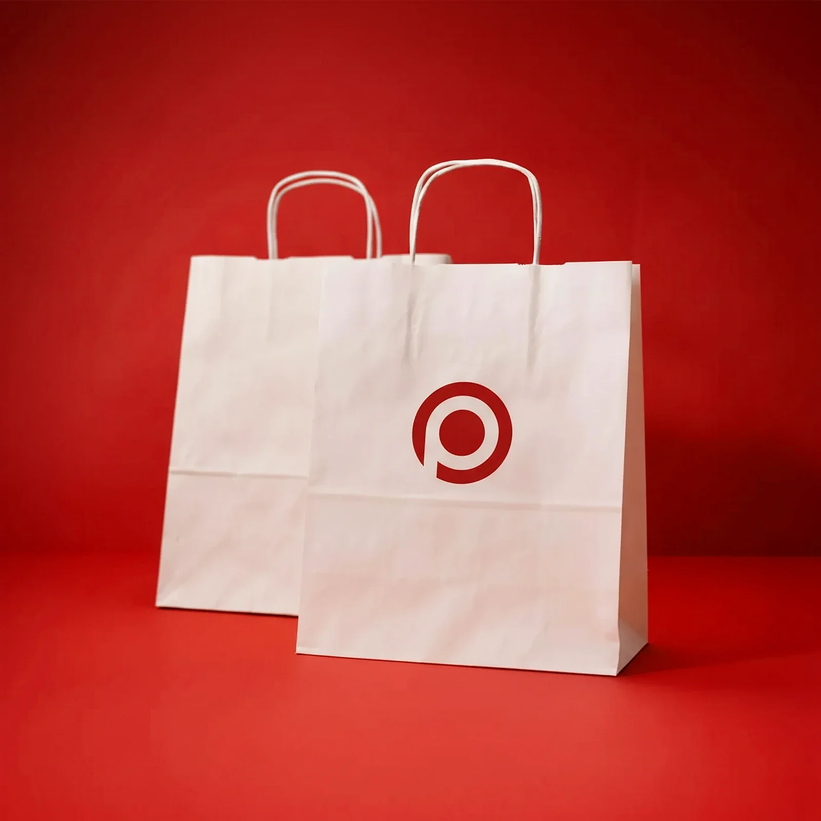 Custom printed paper carry bags