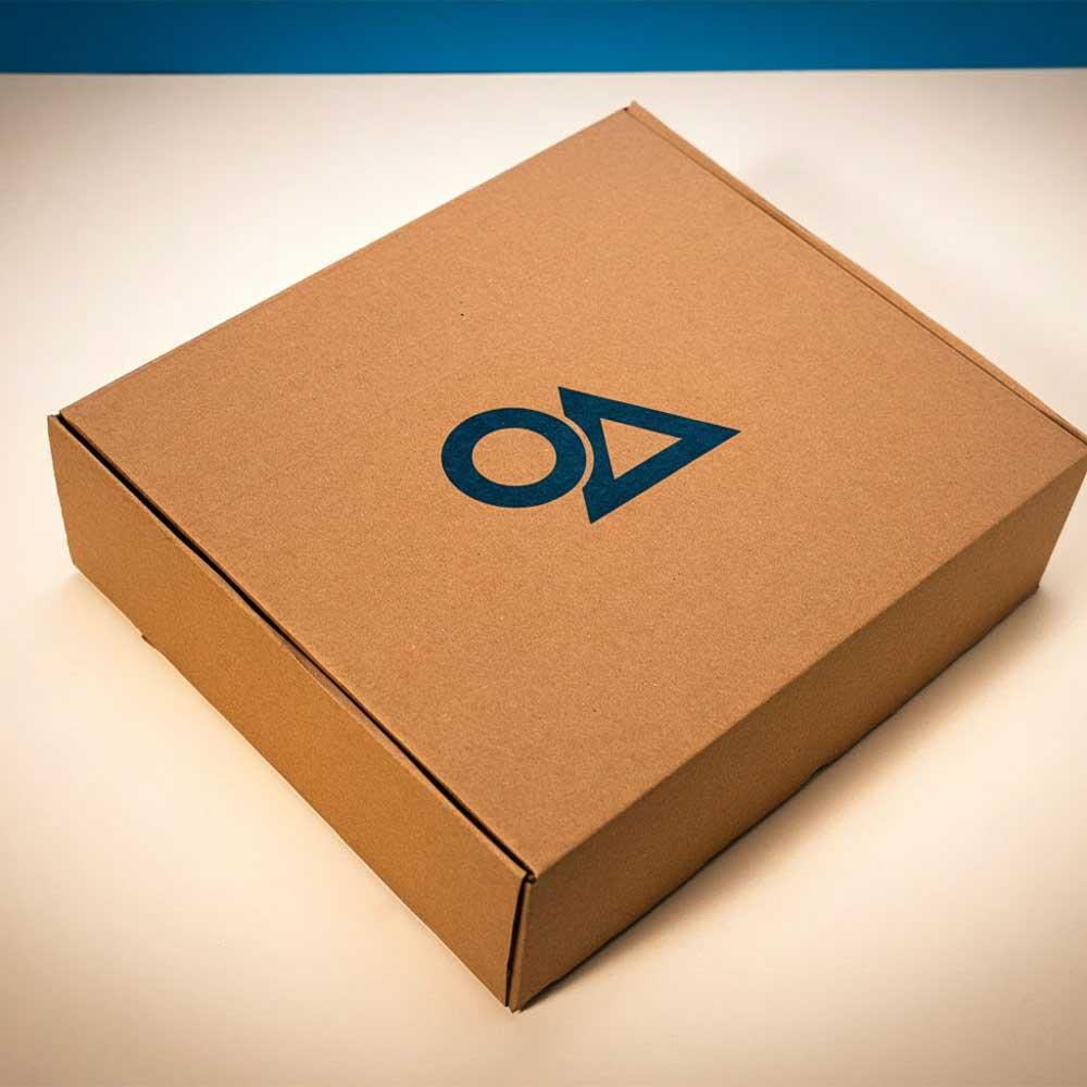 Professional packaging box with branding