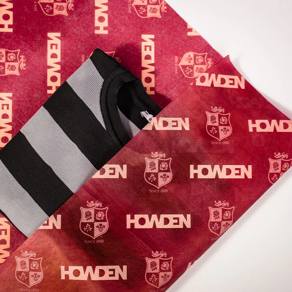 Custom printed tissue paper with logo