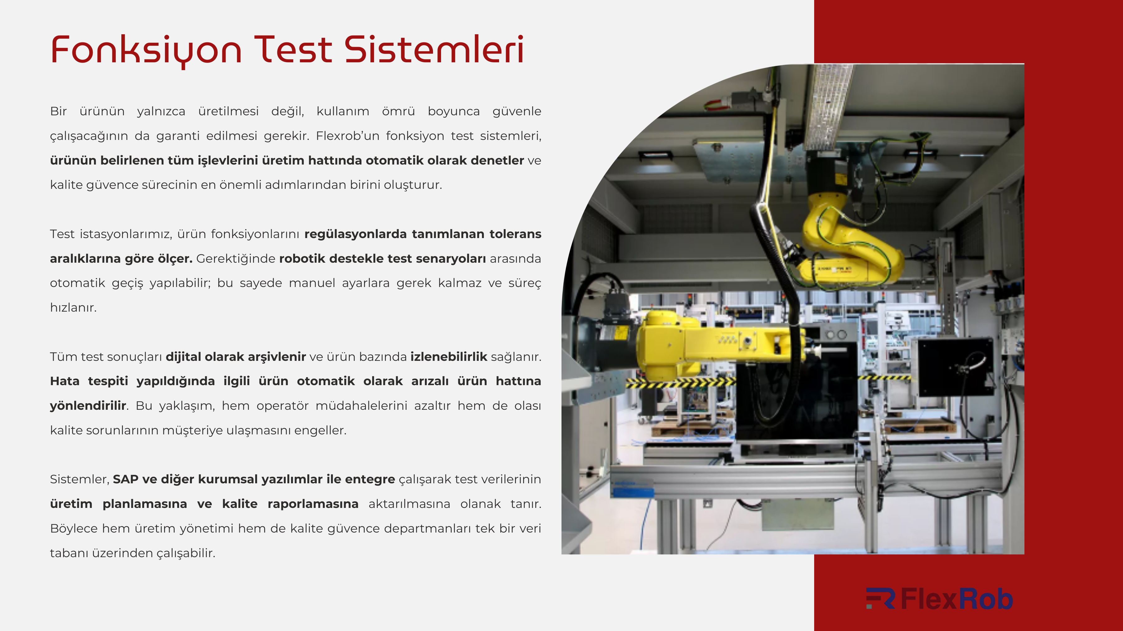 Fonksiyon Test Sistemleri