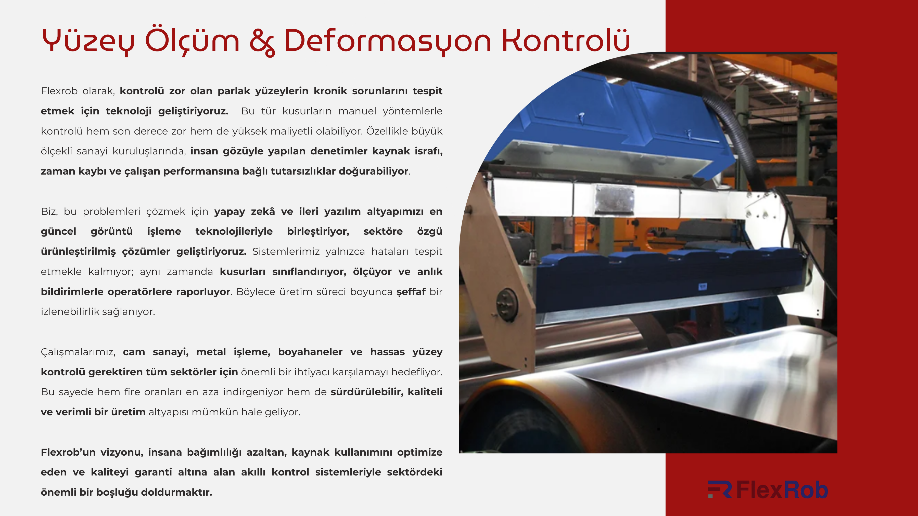 Yüzey Ölçüm & Deformasyon Kontrol