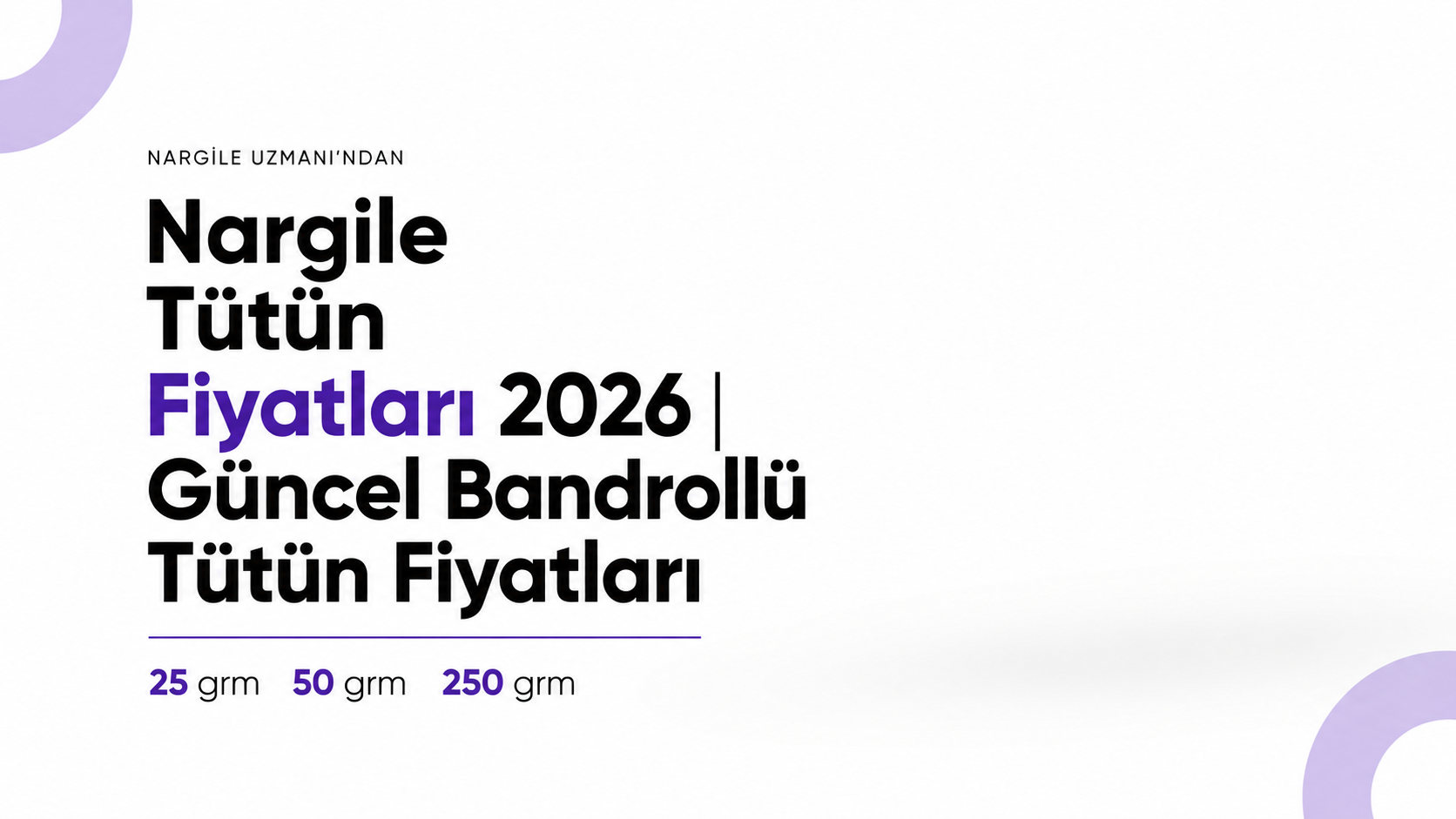 Nargile Tütün Fiyatları 2026 | Güncel Bandrollü Tütün Fiyatları