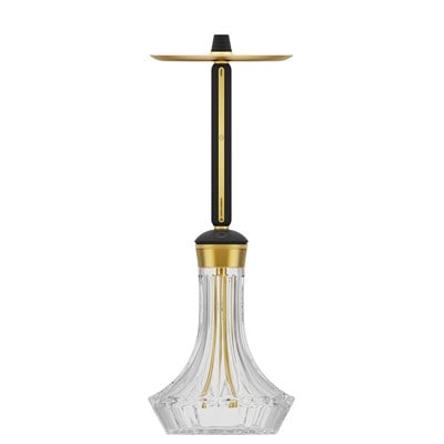 Alpha Hookah Craft TwistLock Base Tinted Gold Adapter