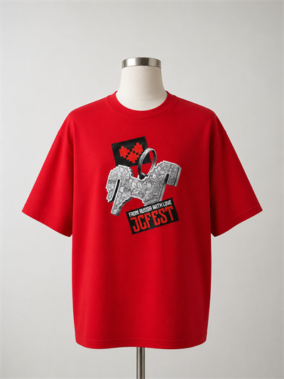 JC FEST 2026 Limited Edition Tişört – From Russia With Love (Red)