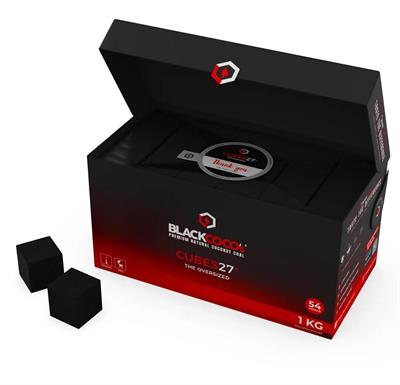 Black Cocos 27 mm Nargile Kömürü