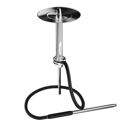 DarkSide Ultima Grey Steel Nargile Takımı