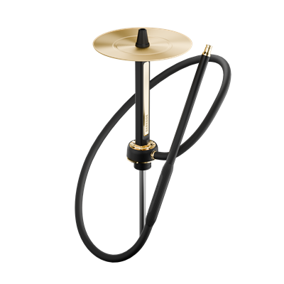 DarkSide Pro Black Gold Nargile Takımı