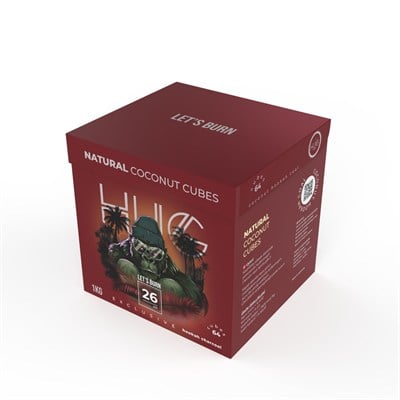 Hug Coal 26 mm Nargile Kömürü – 1 kg