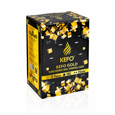 Kefo Gold Hindistan Cevizi Nargile Kömürü - Kefo