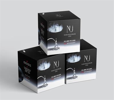 NU UFO Çelik Nargile Takımı