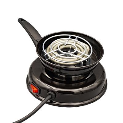 Siyah Orta Boy Elektrikli Ocak