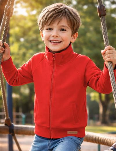 Basic Çocuk Kırmızı Sweatshirt