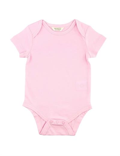 Pink Star Kız Bebek Kısa Kol İnce Body
