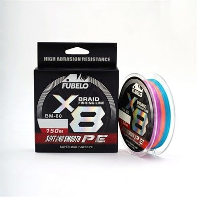 Fubelo Braid Line 8x Multi 0.18mm