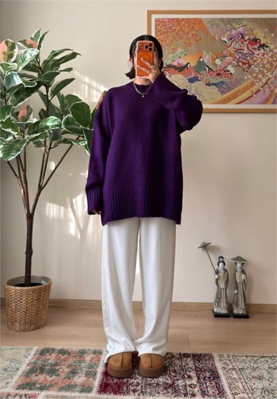 Airi Oversize Vintage Kazak Mor
