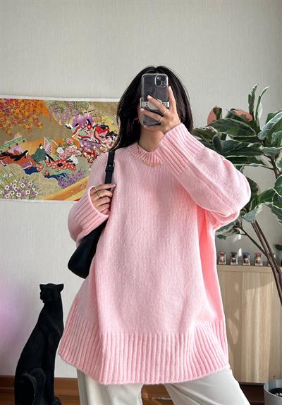 Airi Oversize Vintage Kazak Pudra