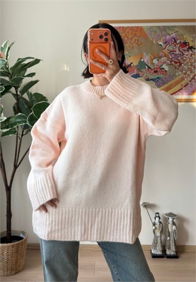 Airi Oversize Vintage Kazak Pudra