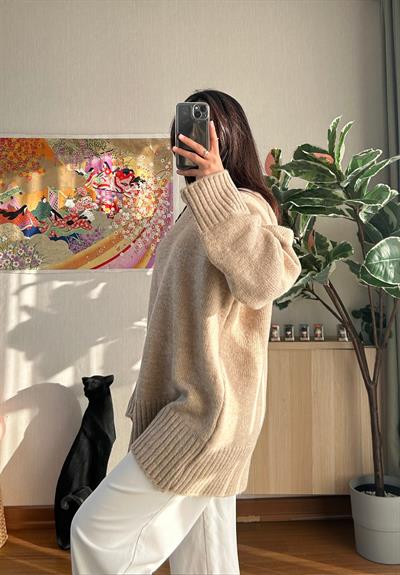 Airi Oversize Vintage Kazak Vizon