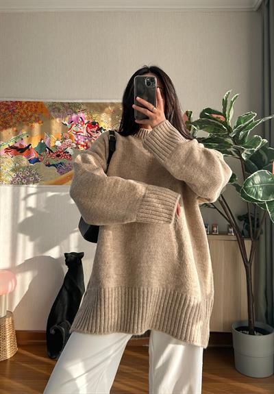 Airi Oversize Vintage Kazak Vizon