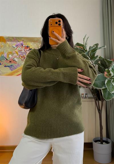Ais Oversize Kazak Haki