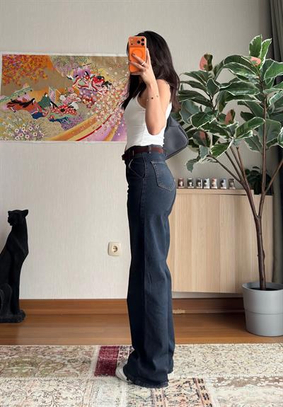 Aisa Kemerli Pensli Kot Jean