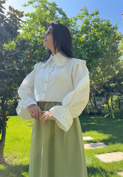 Akane Prenses Yaka Gömlek