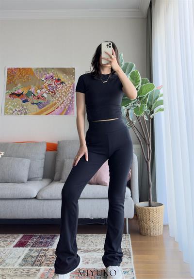 Akeno Fit Takım Siyah