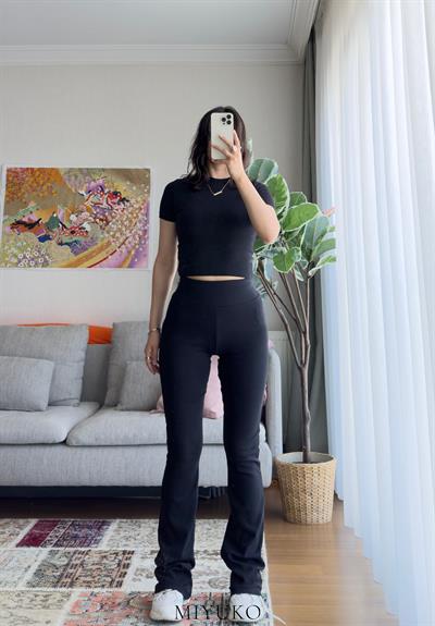 Akeno Fit Takım Siyah