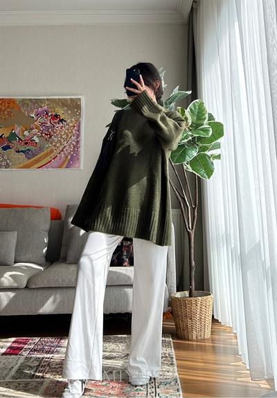 Airi Oversize Vintage Kazak Haki
