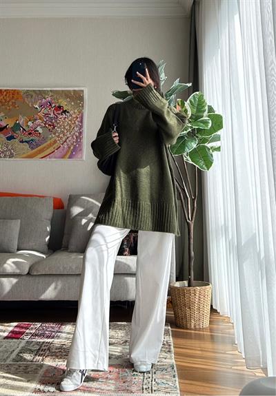 Airi Oversize Vintage Kazak Haki