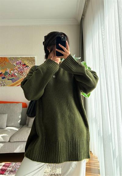 Airi Oversize Vintage Kazak Haki