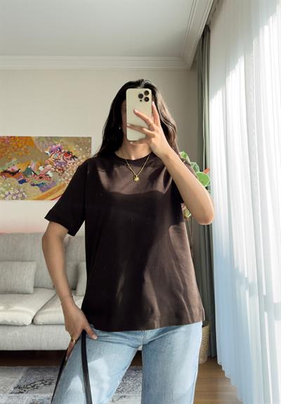 CS Basic T-Shirt Acı Kahve